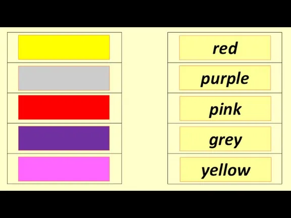 red purple pink yellow grey