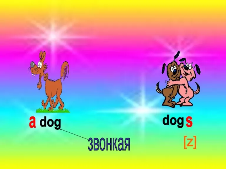 dog dog a s звонкая [z]