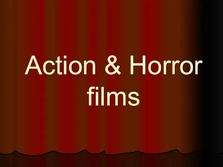 Action & Horror films