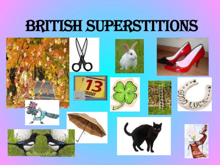 British superstitions