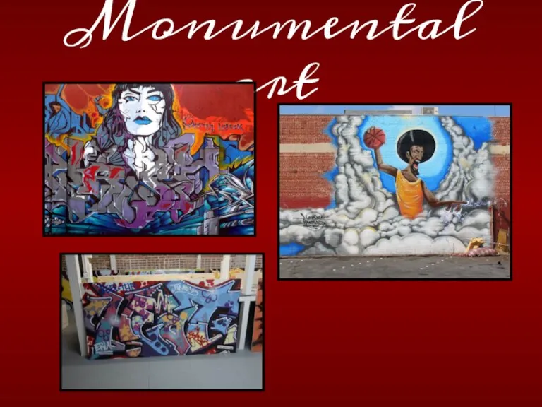 Monumental art