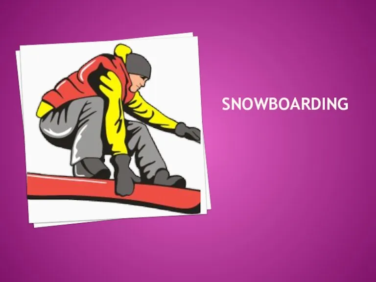 snowboarding