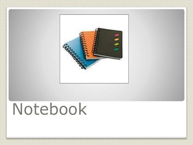 Notebook