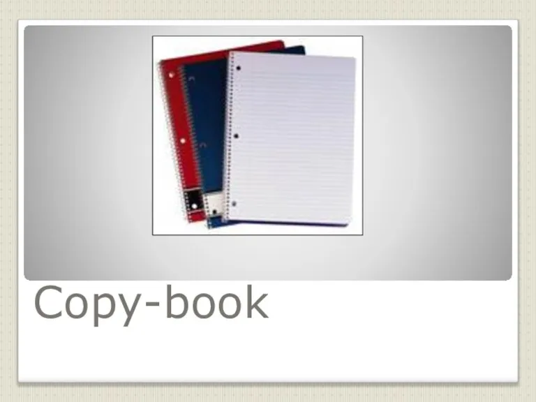 Copy-book
