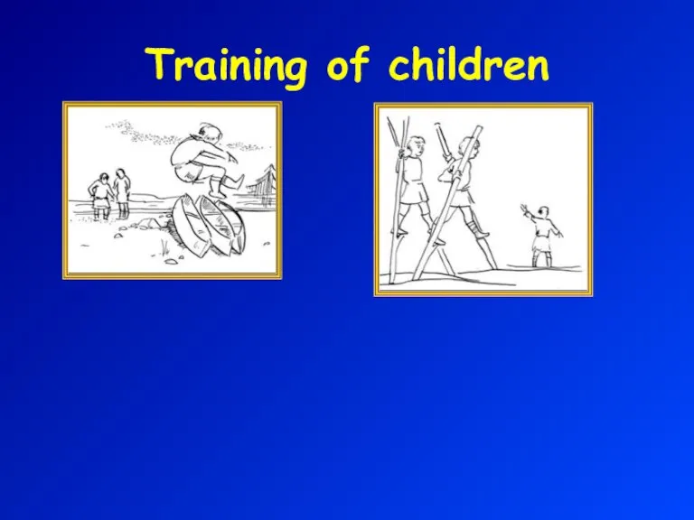 Training of children