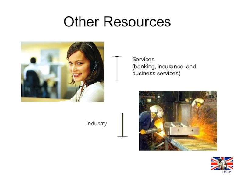 Other Resources Industry Services (banking, insurance, and business services)