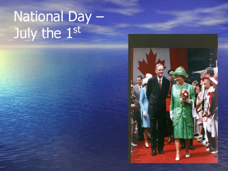 National Day – July the 1st