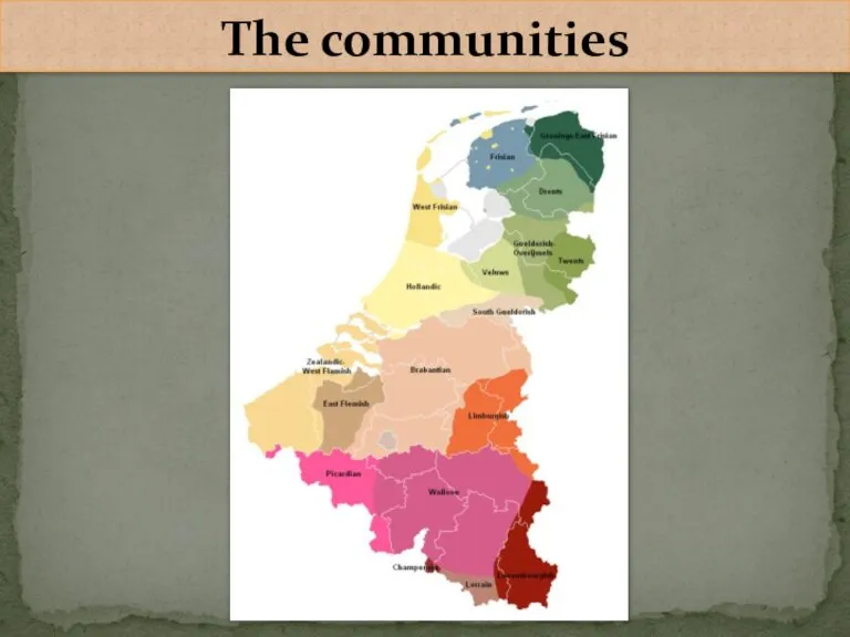 The communities