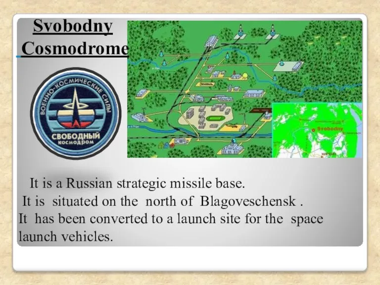 It is a Russian strategic missile base. It is situated on the