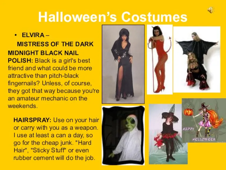 Halloween’s Costumes ELVIRA – MISTRESS OF THE DARK MIDNIGHT BLACK NAIL POLISH: