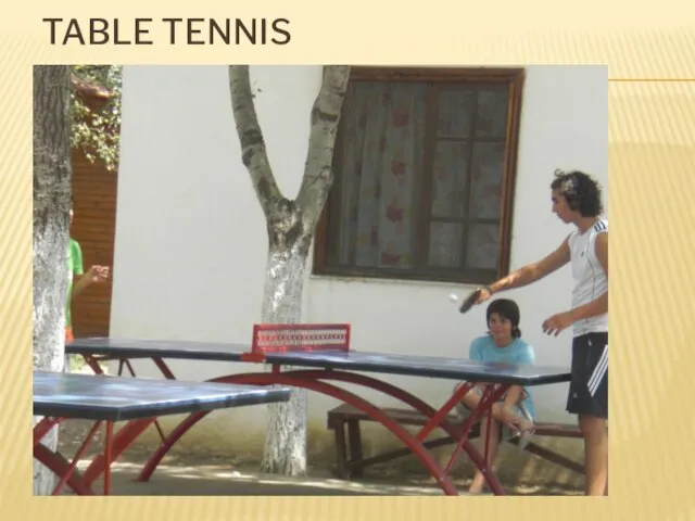 TABLE TENNIS