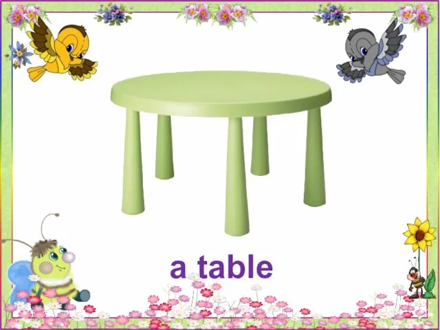 a table