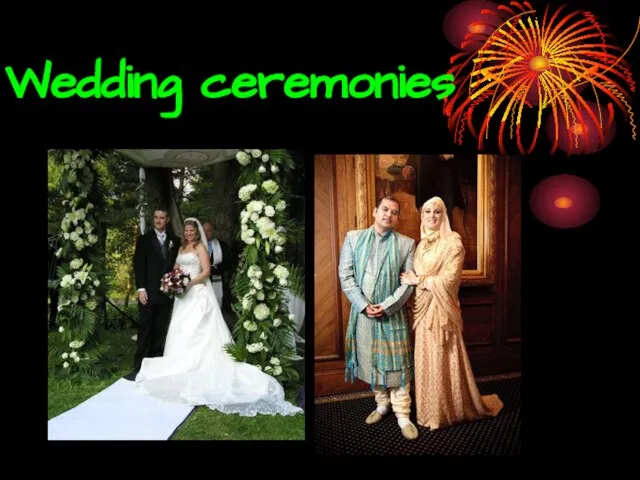 Wedding ceremonies