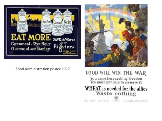 Food Administration poster 1917