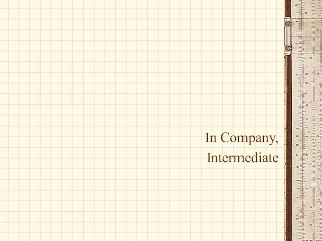 In Company, Intermediate