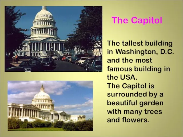 The tallest building in Washington, D.C. and the most famous building in