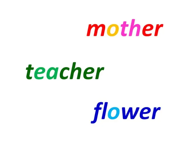 mother teacher flower