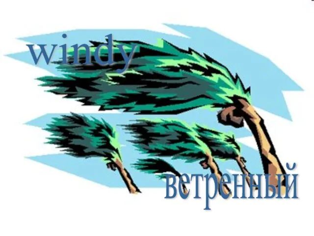 windy ветренный