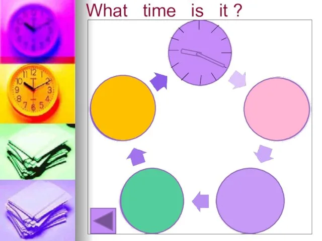 What time is it ? __