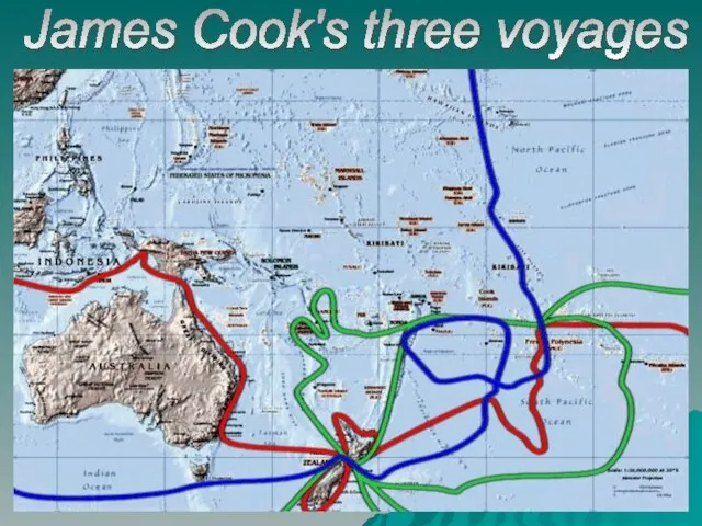 James Cook's three voyages