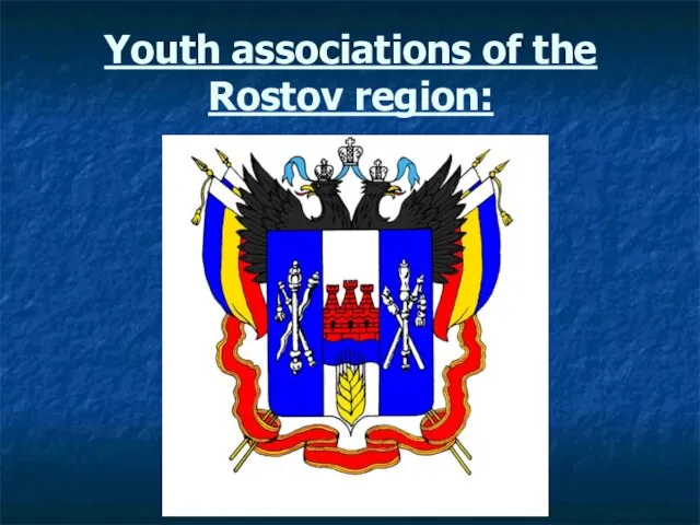 Youth associations of the Rostov region: