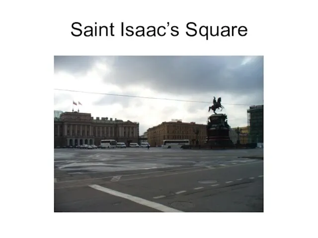 Saint Isaac’s Square