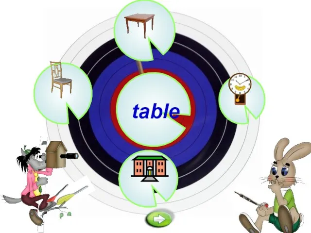 a table o i e