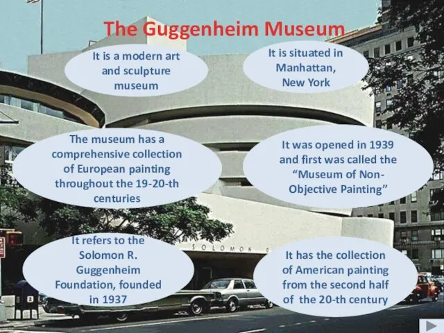 It is a modern art and sculpture museum It was opened in
