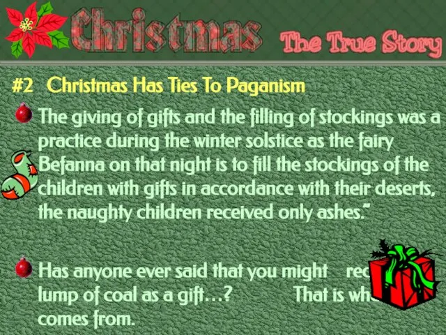 #2 Christmas Has Ties To Paganism