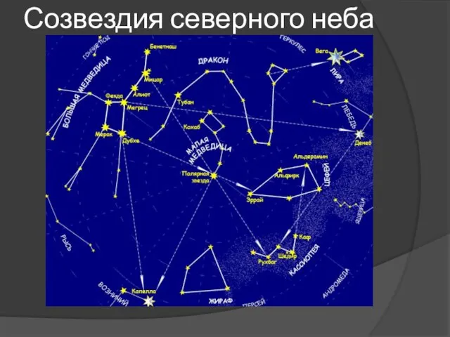 Созвездия северного неба