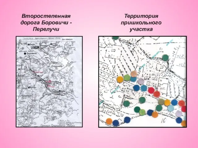 Второстепенная дорога Боровичи - Перелучи Территория пришкольного участка