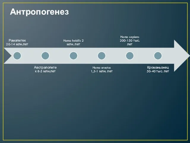 Антропогенез