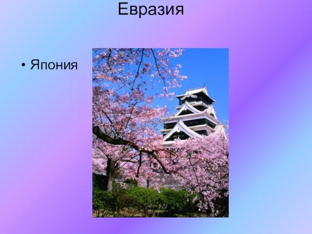 Евразия Япония