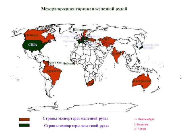 Международная торговля железной рудой 3