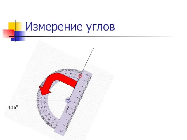 Измерение углов 1160