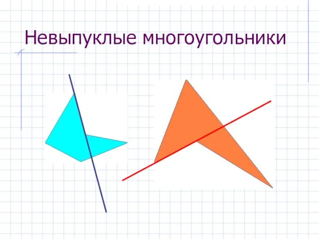 Невыпуклые многоугольники