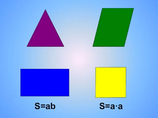 S=ab S=a·a