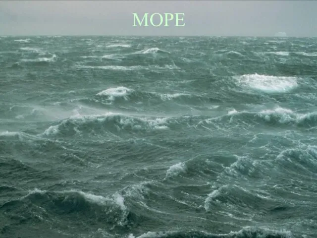 МОРЕ