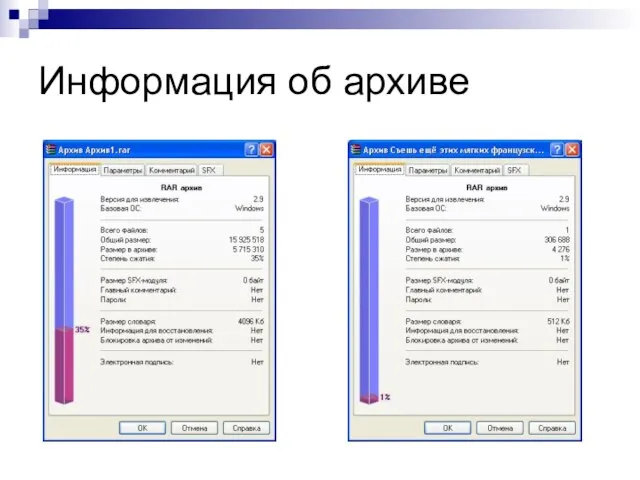 Информация об архиве