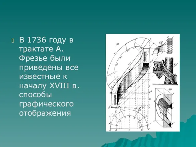 В 1736 году в трактате А. Фрезье были приведены все известные к