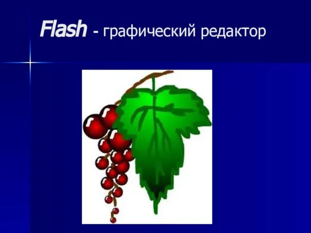 Flash - графический редактор