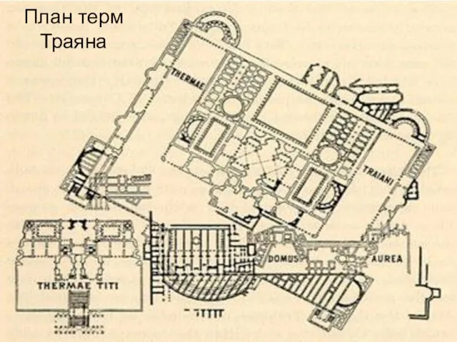 План терм Траяна