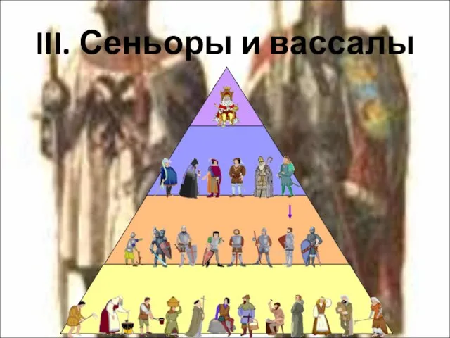 III. Сеньоры и вассалы