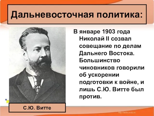 08/08/2023 Антоненкова А.В. МОУ Будинская ООШ В январе 1903 года Николай II
