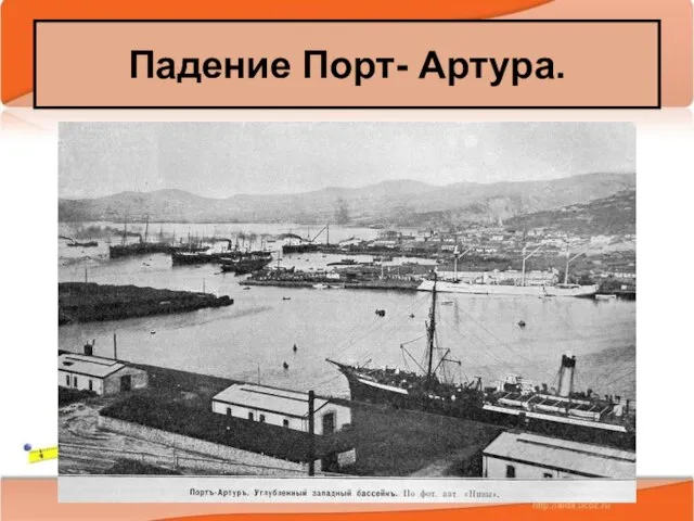 08/08/2023 Антоненкова А.В. МОУ Будинская ООШ Падение Порт- Артура.