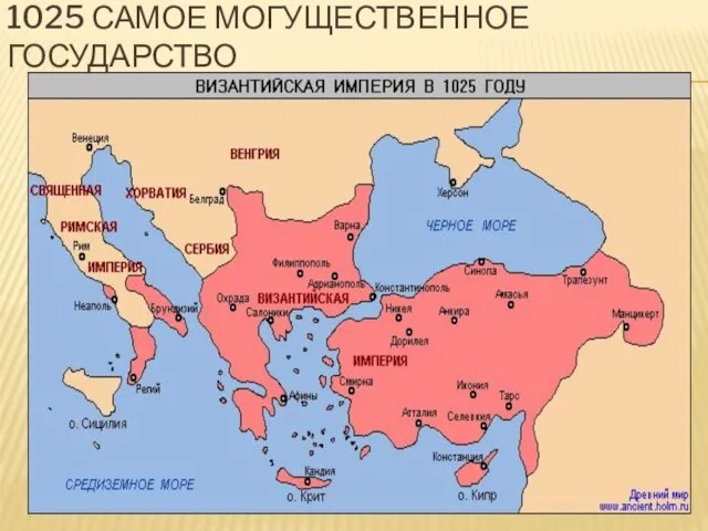 1025 САМОЕ МОГУЩЕСТВЕННОЕ ГОСУДАРСТВО