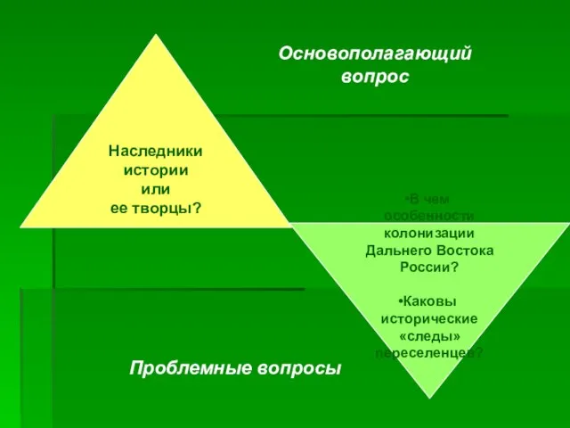 Наследники истории или ее творцы? В чем особенности колонизации Дальнего Востока России?