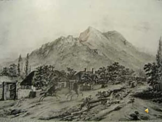 Бештау около Железноводска.1837