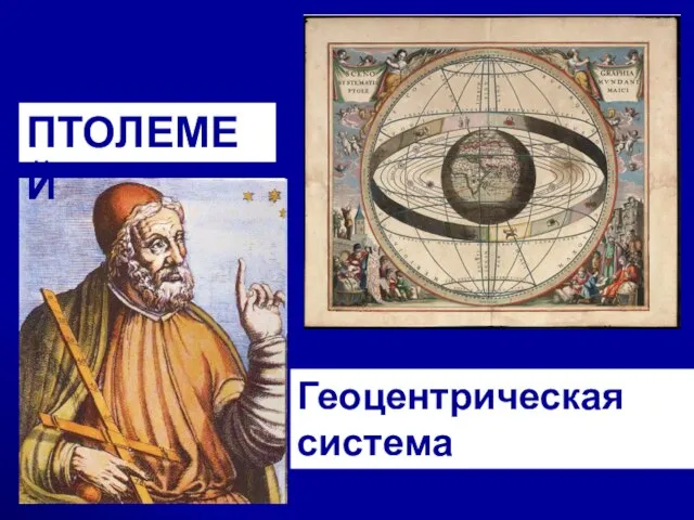 ПТОЛЕМЕЙ Геоцентрическая система Птолемея