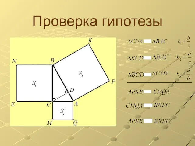 Проверка гипотезы